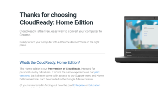 CloudRead Chrome OS 無料 Windows PC