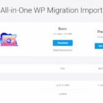 All-in-One WP Migration インポート ブログ引っ越し
